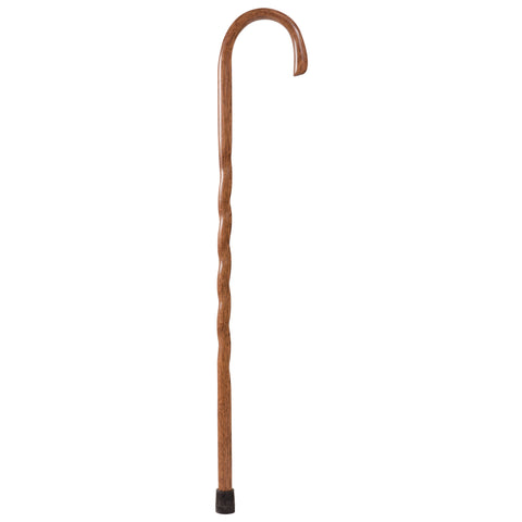 Brazos Walking Sticks Twisted Oak Crook Neck Cane AM-502-3000-0248