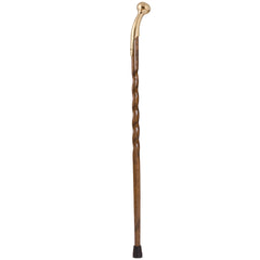 Brazos Walking Sticks Twisted Oak Hame Top Cane AM-502-3000-0242
