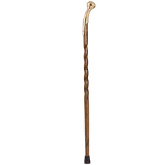 Brazos Walking Sticks Twisted Oak Hame Top Cane AM-502-3000-0243