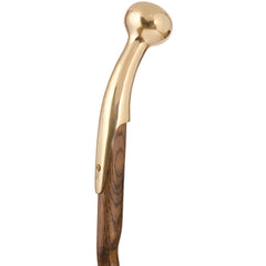 Brazos Walking Sticks Twisted Oak Hame Top Cane AM-502-3000-0241