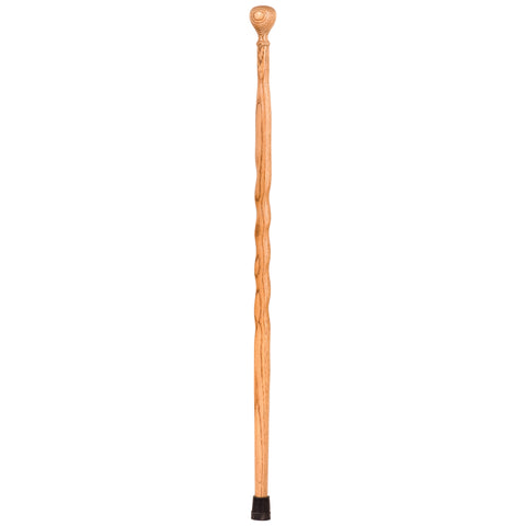 Brazos Walking Sticks Turned Knob Oak Cane AM-502-3000-0231