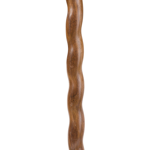 Brazos Walking Sticks Twisted Walnut Derby Cane AM-502-3000-0093