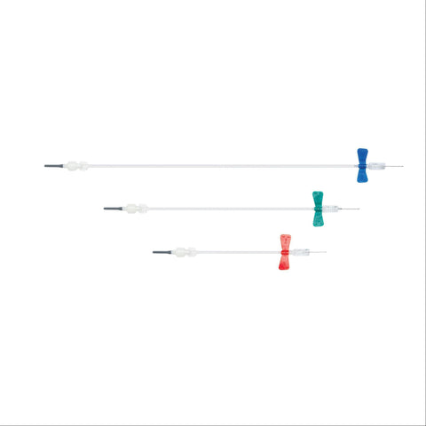 Butterfly Blood Collection Sets 23ga x 3/4" • 7" Tubing with Holder ,50 / pk - Axiom Medical Supplies