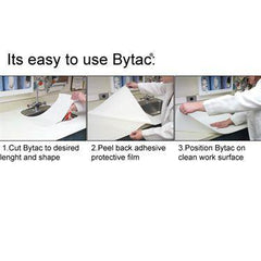 Bytac Vinyl Backing Bytac Vinyl Backing • 15'L x 25"W ,1 / roll - Axiom Medical Supplies