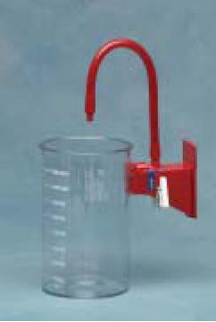 Cardinal Suction Canister Flex Advantage® 3000 mL Built-In On / Off Valve Lid