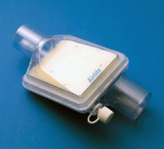 Vyaire Medical Hygroscopic Condenser Humidifier with Filter AirLife® 33 mg @ 500 mL 0.9 cm @ 0.5 LPS / 2.1 cm @ 1.0 LPS / 3.9 cm @ 1.5 LPS