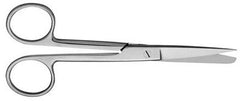 V. Mueller Suture Scissors 5-1/2 Inch Length Surgical Grade Finger Ring Handle Straight Sharp Tip / Blunt Tip - M-736734-3366 - Each