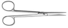 V. Mueller Dissecting Scissors Micro Line Mayo 5-1/2 Inch Length Surgical Grade Finger Ring Handle Straight Blunt Tip / Blunt Tip - M-738194-4076 - Each