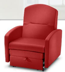 Champion Manufacturing Sleeper Chair Classic Overnighter, 526 Series Natural With Armrests Fabric Upholstery