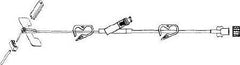 Advanced Medical Systems Huber Infusion Set LifeGuard™ 20 Gauge 1-1/2 Inch 10 Inch Tubing SmartSite Port - M-518135-2413 - Case of 12