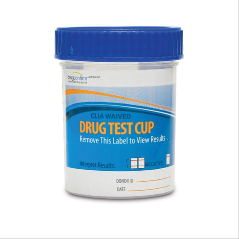 CLIA-Waived DrugConfirm Advanced Urine Cups 10 Panel ,Pack oF 25 - Axiom Medical Supplies