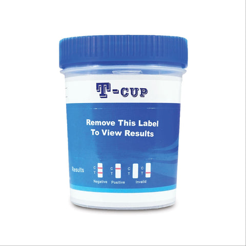 CLIA-Waived T-Cup with Adulteration Test With Vaculid Urine Transfer ,Pack oF 25 - Axiom Medical Supplies