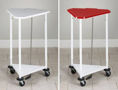 Clinton Industries Hamper Stand Clinton™ Rolling Triangular Opening Foot Pedal Tilt-Top Lid - M-685554-2591 - Each