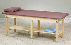 Clinton Industries Bariatric H-Brace Treatment Table Bariatric Series Fixed Height 600 lbs. Weight Capacity