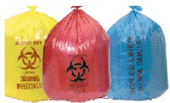 Colonial Bag Corporation Infectious Linen Bag Colonial Bag 45 gal. Yellow Bag LLDPE 37 X 50 Inch - M-719725-4003 - Case of 10