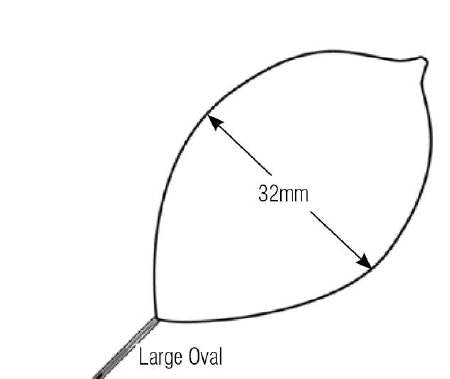 Conmed Polypectomy Snare Singular™ Oval Loop Large - M-298222-1544 - Box of 10