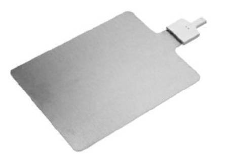 Conmed Patient Grounding Plate 35 Inch, Pediatric, Stainless Steel, Dispersive - M-492636-2640 - Each