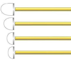 Cooper Surgical LEEP/LLETZ Electrode CooperSurgical 10 X 20 mm Tungsten Wire Large Radius Loop Tip Disposable Sterile - M-424999-3609 - Box of 5