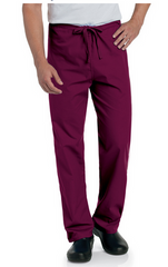 Landau Uniforms Scrub Pants Reversible Medium Navy Blue Unisex - M-1040643-1332 - Each