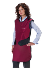 Wolf X-Ray X-Ray Apron with Thyroid Collar Medium Blue Easy Wrap Style Small - M-876212-348 - Each