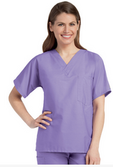 Landau Uniforms Scrub Shirt Large Cobalt 1 Pocket Short Sleeve Unisex - M-1069698-3164 - Each