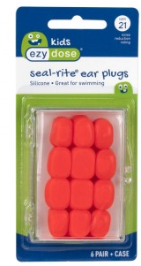 Apothecary Products Ear Plugs Ezy Dose® Cordless Child Size Pink / Green / Orange - M-1125911-3596 - Pack of 6