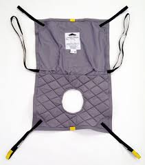 Joerns Healthcare SLING, PT HOYER LONG SEAT COMMODE MESH D/S - M-1087845-512 - Each