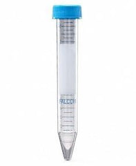 Troy Biologicals Falcon® Centrifuge Tube Conical Bottom Plain 30 X 115 mm 50 mL Blue Screw Cap Polypropylene Tube - M-906586-380 - Case of 500