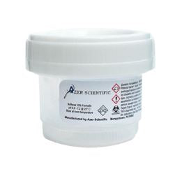Azer Scientific Prefilled Formalin Container Formalock™ Polypropylene 20 mL Fill in 40 mL (1.35 oz.) Screw Cap Warning Label NonSterile - M-826194-3584 - Case of 48
