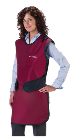 Wolf X-Ray X-Ray Apron Black Easy Wrap Style Small - M-969896-3926 - Each