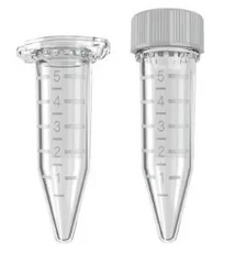 VWR International Eppendorf® Test Tube Conical Bottom Plain 19.1 X 66.1 mm 5 mL Without Color Coding Hinged Snap Cap Polypropylene Tube - M-1095788-549 - Pack of 200