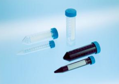 VWR International Cellstar Centrifuge Tube Conical Bottom Plain 17 X 120 mm 15 mL Blue Screw Cap Polypropylene Tube - M-1115542-2937 | Case of 10