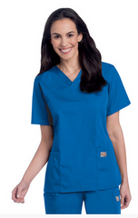 Landau Uniforms Scrub Shirt 2 Pockets Short Sleeve Female - M-1006337-4949 - Each