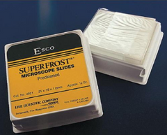 Erie Scientific Microscope Slide Superfrost® 25 X 75 X 1.2 mm Frosted End - M-926549-3858 - Case of 1440