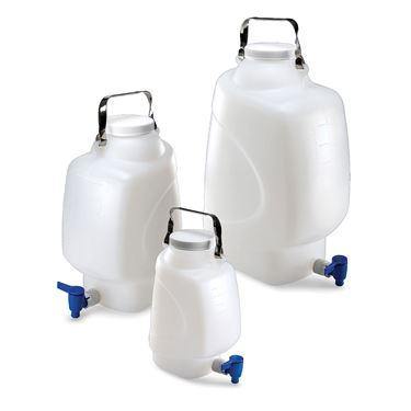 Carboy Family Amber HDPE • 20L ,1 Each - Axiom Medical Supplies