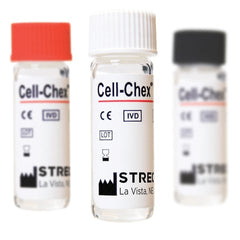 Streck Laboratories Haemocytometer Cell Counts, Urate, CPPD Crystal Identification, Manual WBC Differential Procedures Control Cell-Chex Manual Body Fluid Level 1-UC, 1-CC, 2 3 X 2 mL - M-898882-3382 | Box of 1