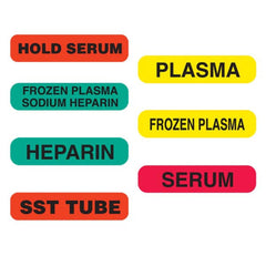 Chemistry Labels MarketLab Serum Label, Red PK1000 ,1000 / pk - Axiom Medical Supplies