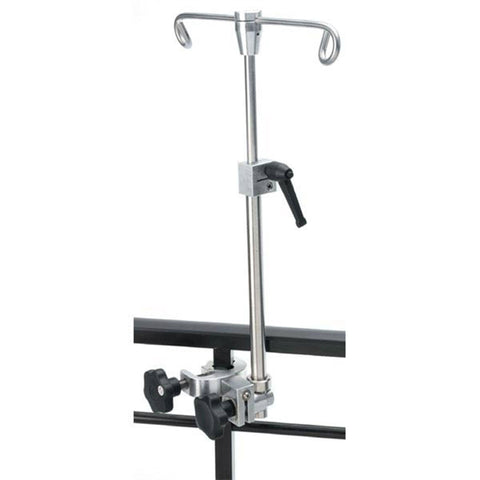 Clamp-On IV Pole Clamp-On I.V. Pole • 15-26"L x 11.5"W ,1 Each - Axiom Medical Supplies