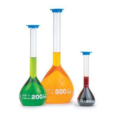 Class A Volumetric Flasks with Snap Cap 250mL ,1 Each - Axiom Medical Supplies