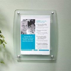 MarketLab Classic Series Document Holder Triple • 33"W x 1.75"D x 14.875"H ,1 Each - Axiom Medical Supplies