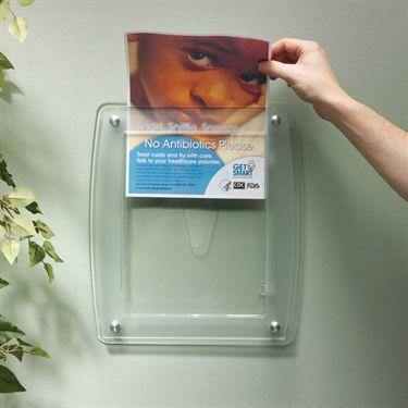 MarketLab Classic Series Document Holder Double • 23.0625"W x 1.75"D x 14.875"H ,1 Each - Axiom Medical Supplies