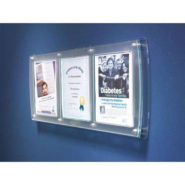 MarketLab Classic Series Document Holder Double • 23.0625"W x 1.75"D x 14.875"H ,1 Each - Axiom Medical Supplies