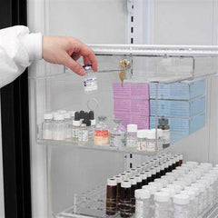 Single Lock Clear Refrigerator Lock Box MarketLab Single Lock Clear Refrigerator Lock Box ,1 Each - Axiom Medical Supplies