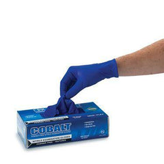 Cobalt Nitrile Exam Gloves Medium ,100 / bx - Axiom Medical Supplies