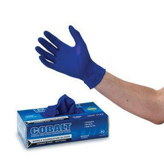 Cobalt Nitrile Exam Gloves Small ,100 / bx - Axiom Medical Supplies