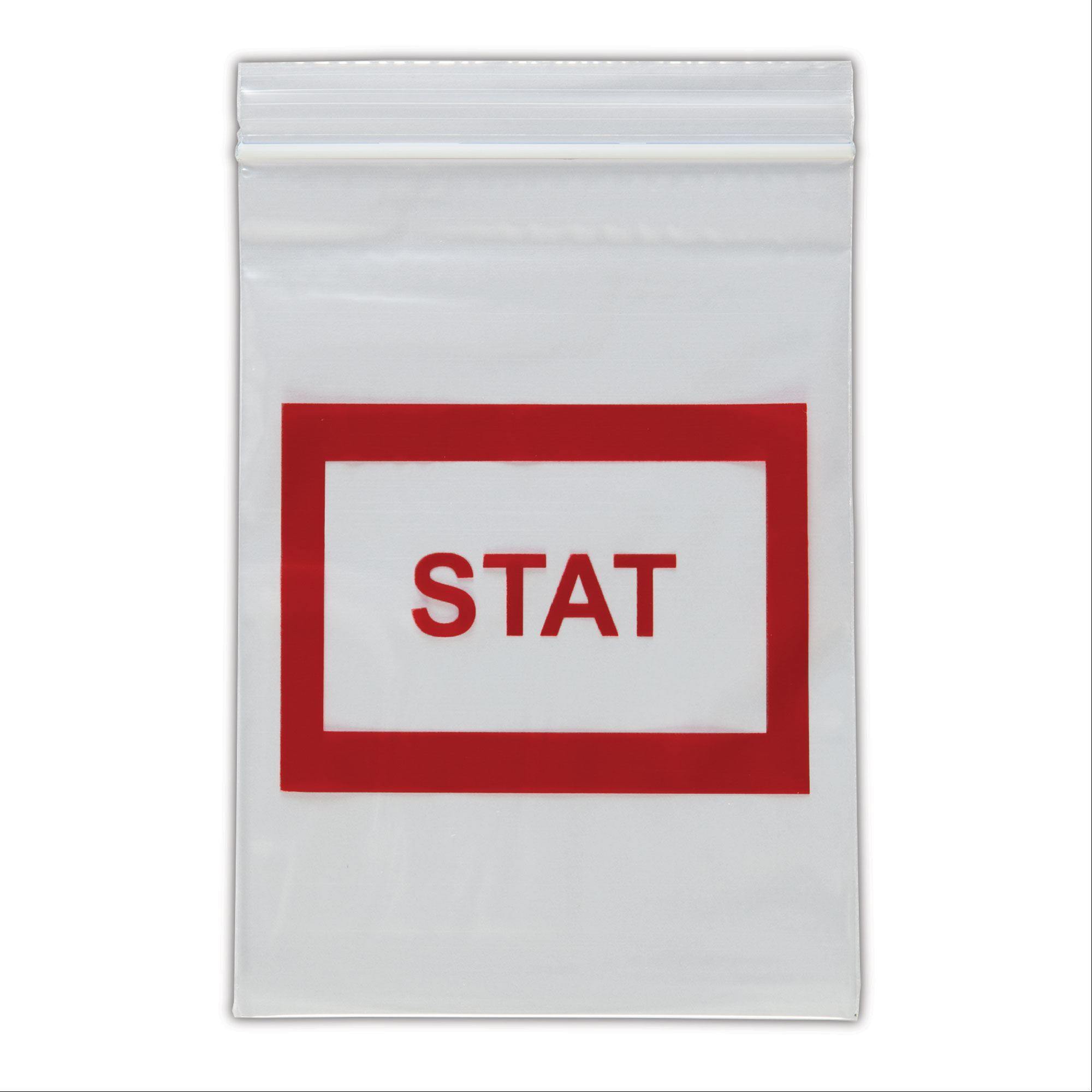 Color-Coded Pharmacy Bags Chemotherapy - 6" x 8" ,100 per Paxk - Axiom Medical Supplies