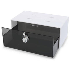 MarketLab Combi-Cam Lock Box with Drawer Large • Box: 13.75"W x 8.125"D x 5.875"H • Drawer: 12.5"W x 7"D x 5.125"H ,1 Each - Axiom Medical Supplies
