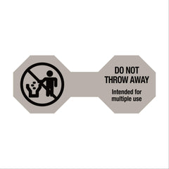 Cord Labels "Do Not Throw Away" • 5"W x 2"H ,200 / pk - Axiom Medical Supplies