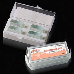 Globe Scientific Cover Glass Square No. 1 Thickness 20 X 20 mm - M-1138253-532 - Box of 10