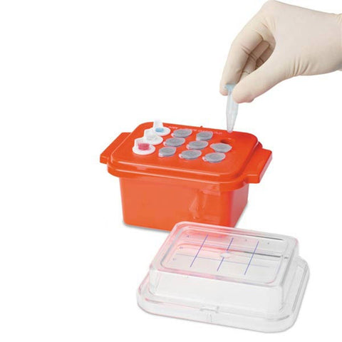 Cryo-Safe Mini Cooler Cryo-Safe Mini Cooler • 5.3125"L x 4.25"W x 1.3125"H ,1 Each - Axiom Medical Supplies